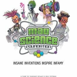 Cryptozoic Entertainment Card Games Mad Science Foundation