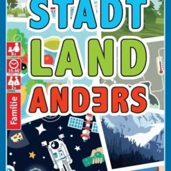 Pegasus Spiele Card Games Stadt-Land-Anders