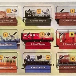 Surprised Stare Games Snowdonia: Wagons Expansion