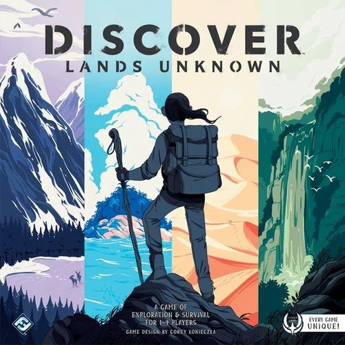 Fantasy Flight Games Board Games Discover: Lands Unknown 3 Fantasy Flight Games Board Games Discover: Lands Unknown