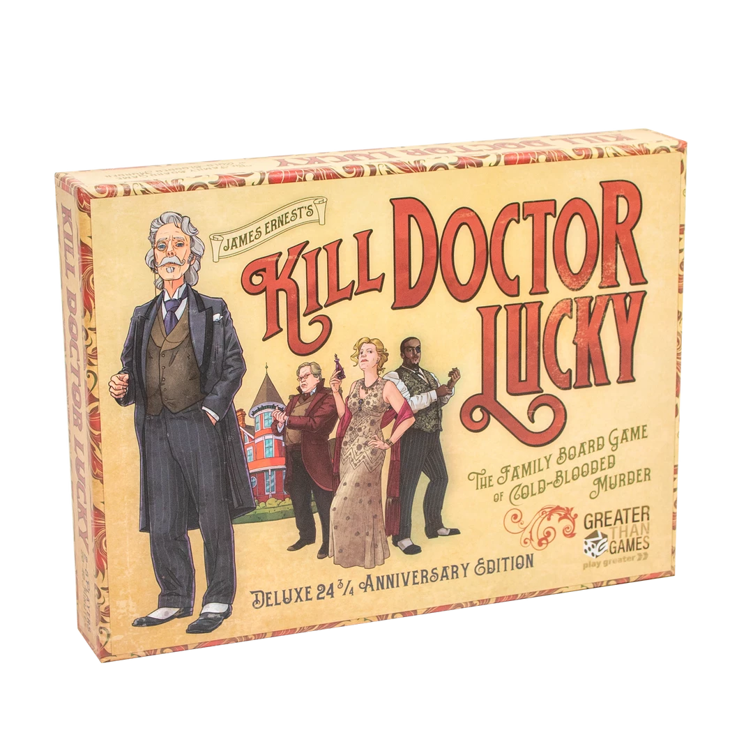 Greater Than Games Kill Doctor Lucky (24 3/4 Anniversary Edition) Board Games 3 Greater Than Games Kill Doctor Lucky (24 3/4 Anniversary Edition) Board Games