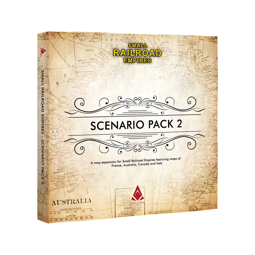 Archona Games Small Railroad Empires: Scenario Pack 2 Board Games 3 Archona Games Small Railroad Empires: Scenario Pack 2 Board Games