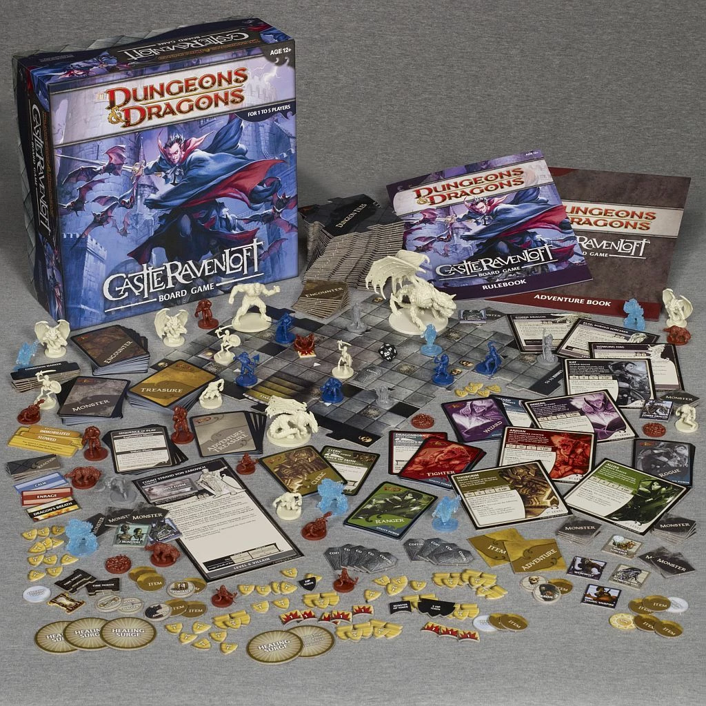 Wizards Of The Coast Dungeons & Dragons: Castle Ravenloft Board Game 4 Wizards Of The Coast Dungeons & Dragons: Castle Ravenloft Board Game