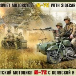 Zvezda Games Soviet Motorcycle M-72 Accessories