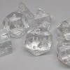 Chessex 23071 Translucent: Clear/White - Polyhedral (7 Dice) Accessories