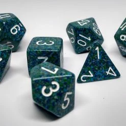 Chessex 25316 Speckled: Sea - Polyhedral (7 Dice) Accessories