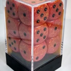 Chessex 25703 Speckled: Fire - 16mm D6 (12 Dice) Accessories