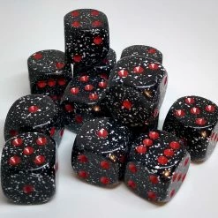 Accessories Chessex 25708 Speckled: Space - 16mm D6 (12 Dice)