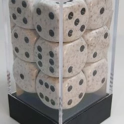 Chessex 25711 Speckled: Arctic Camo - 16mm D6 (12 Dice) Accessories