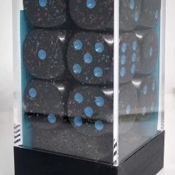 Chessex 25738 Speckled: Blue Stars- 16mm D6 (12 Dice)