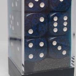 Chessex 25746 Speckled: Stealth - 16mm D6 (12 Dice) Accessories