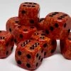 Chessex 25903 Speckled: Fire - 12mm D6 (36 Dice) Accessories