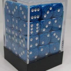 Chessex 25906 Speckled: Water - 12mm D6 (36 Dice) Accessories