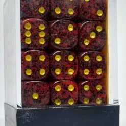 Accessories Chessex 25923 Speckled: Mercury - 12mm D6 (36 Dice)