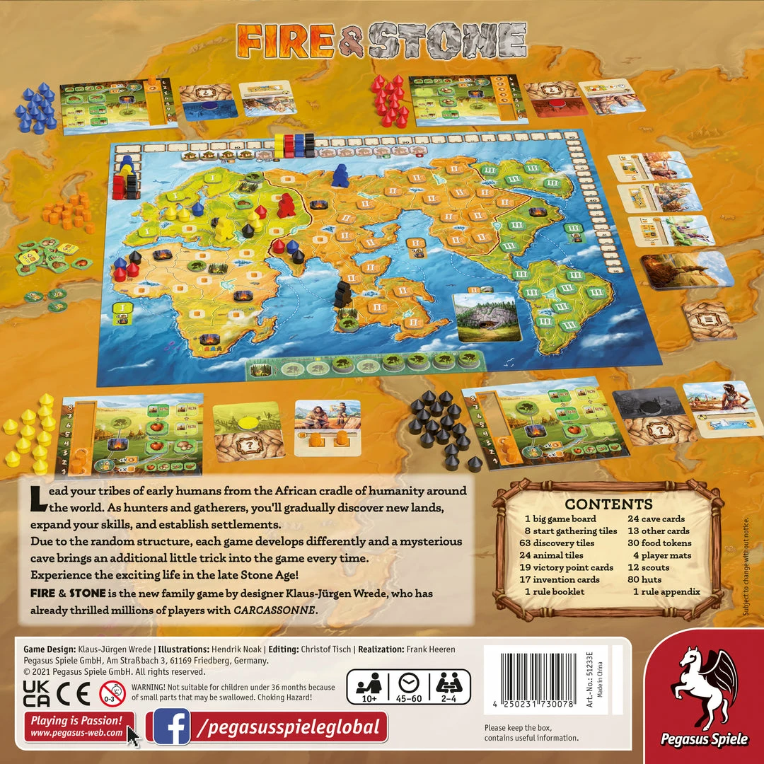 Pegasus Spiele Fire & Stone 4 Pegasus Spiele Fire & Stone
