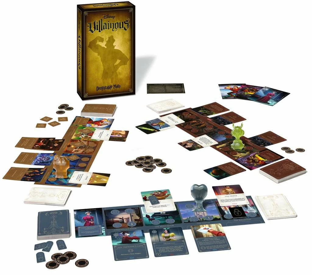 Ravensburger Disney Villainous: Despicable Plots Card Games 4 Ravensburger Disney Villainous: Despicable Plots Card Games