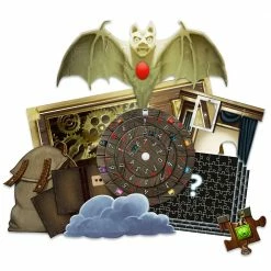 Kosmos Exit: The Game + Puzzle – Nightfall Manor Board Games