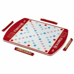 Hasbro Scrabble Deluxe Edition Game Board Games