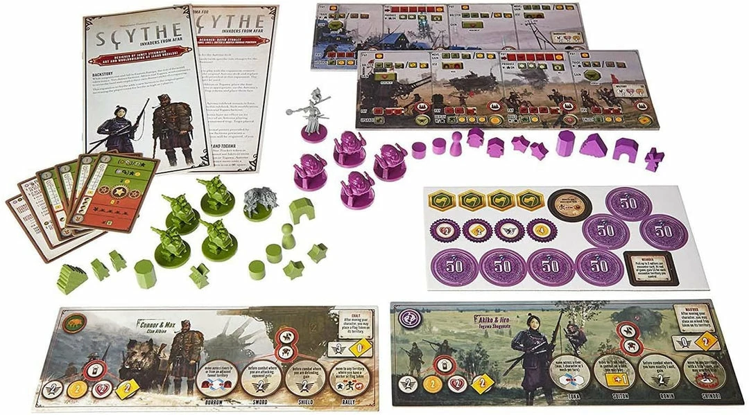 Stonemaier Games Board Games Scythe: Invaders From Afar 4 Stonemaier Games Board Games Scythe: Invaders From Afar