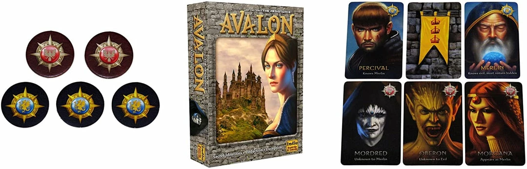 Indie Boards & Cards Card Games The Resistance: Avalon 5 Indie Boards & Cards Card Games The Resistance: Avalon