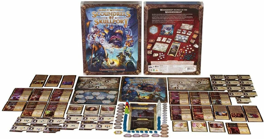 Wizards Of The Coast Board Games Lords Of Waterdeep: Scoundrels Of Skullport Expansion 4 Wizards Of The Coast Board Games Lords Of Waterdeep: Scoundrels Of Skullport Expansion
