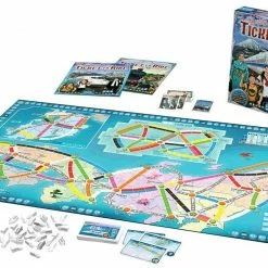 Days Of Wonder Ticket To Ride: Map Collection V7 - Japan And Italy Board Games 6 Days Of Wonder Ticket To Ride: Map Collection V7 - Japan And Italy Board Games