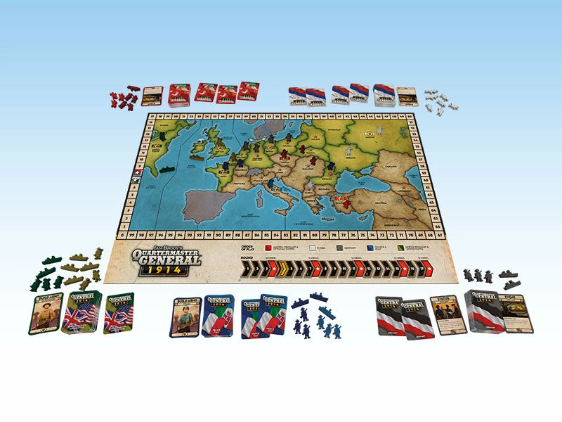 Ares Games Quartermaster General: 1914 Board Games 4 Ares Games Quartermaster General: 1914 Board Games