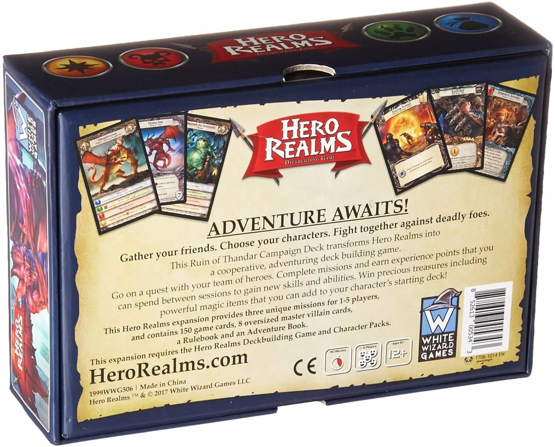 White Wizard Games Hero Realms: The Ruin Of Thandar - Campaign Deck 4 White Wizard Games Hero Realms: The Ruin Of Thandar - Campaign Deck