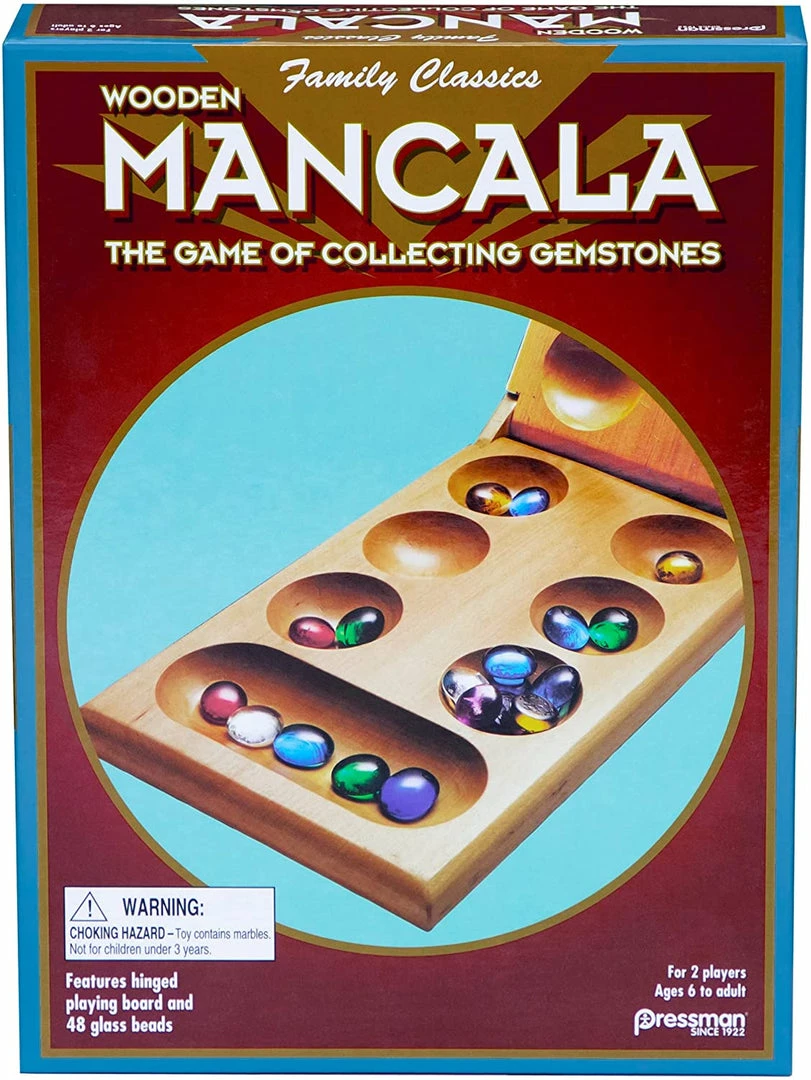 Pressman Wooden Mancala 3 Pressman Wooden Mancala