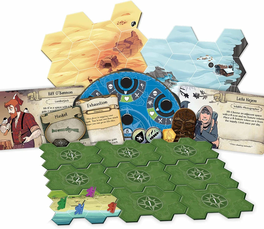 Fantasy Flight Games Board Games Discover: Lands Unknown 5 Fantasy Flight Games Board Games Discover: Lands Unknown