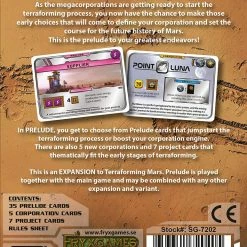 Stronghold Terraforming Mars: Prelude