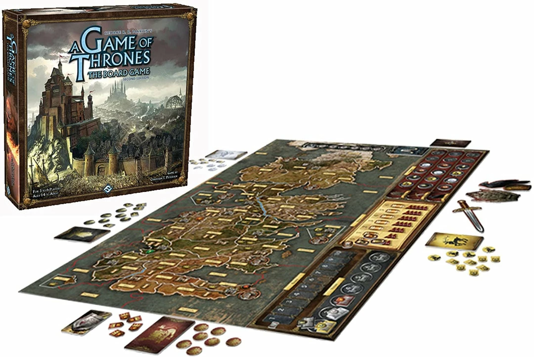 Fantasy Flight Games A Game Of Thrones: The Board Game: 2nd Edition Board Games 4 Fantasy Flight Games A Game Of Thrones: The Board Game: 2nd Edition Board Games