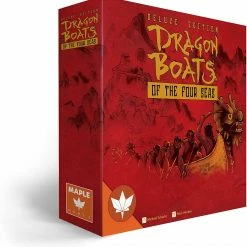 Maple Games Board Games Dragon Boats Of The Four Seas- Deluxe Edition