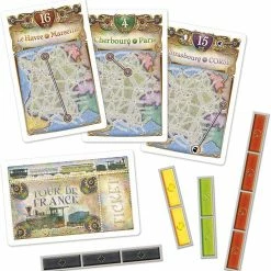 Days Of Wonder Ticket To Ride Map Collection: Volume 6 – France & Old West Board Games