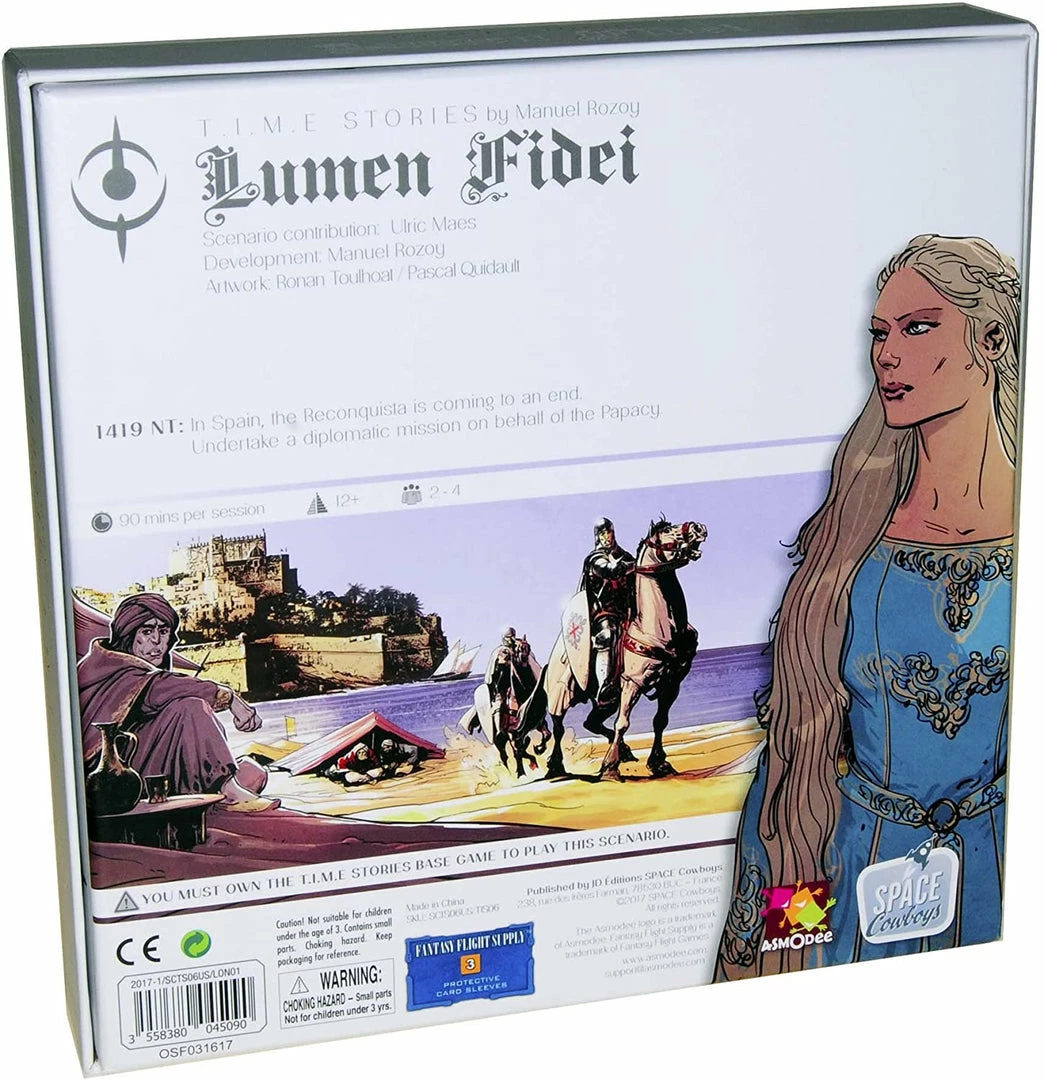 Space Cowboys Board Games T.I.M.E Stories: Lumen Fidei Expansion 4 Space Cowboys Board Games T.I.M.E Stories: Lumen Fidei Expansion