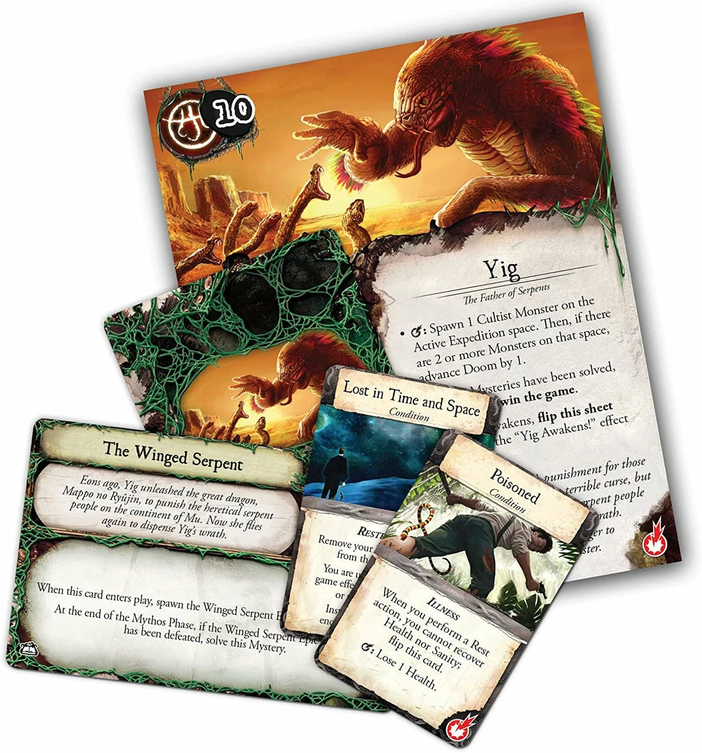 Fantasy Flight Games Eldritch Horror: Forsaken Lore 4 Fantasy Flight Games Eldritch Horror: Forsaken Lore