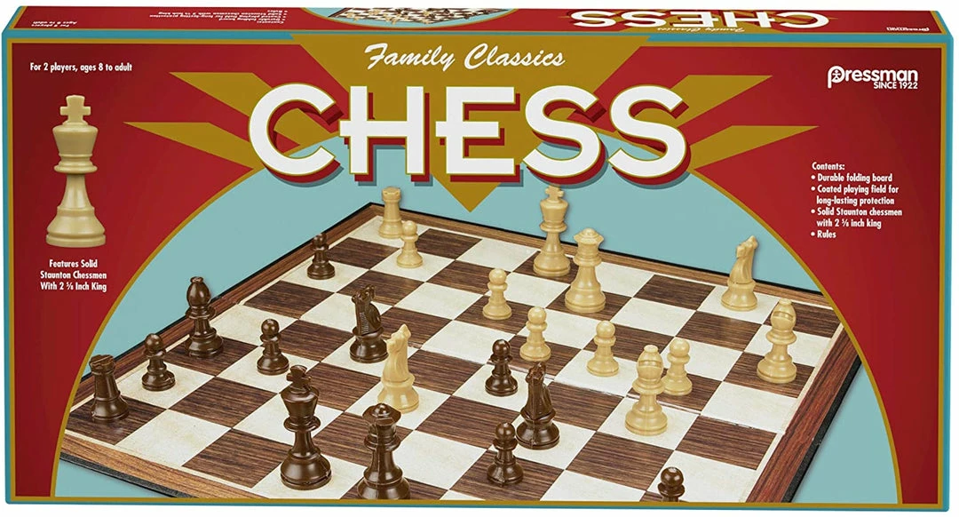 Pressman Board Games Chess Family Classics Edition 3 Pressman Board Games Chess Family Classics Edition