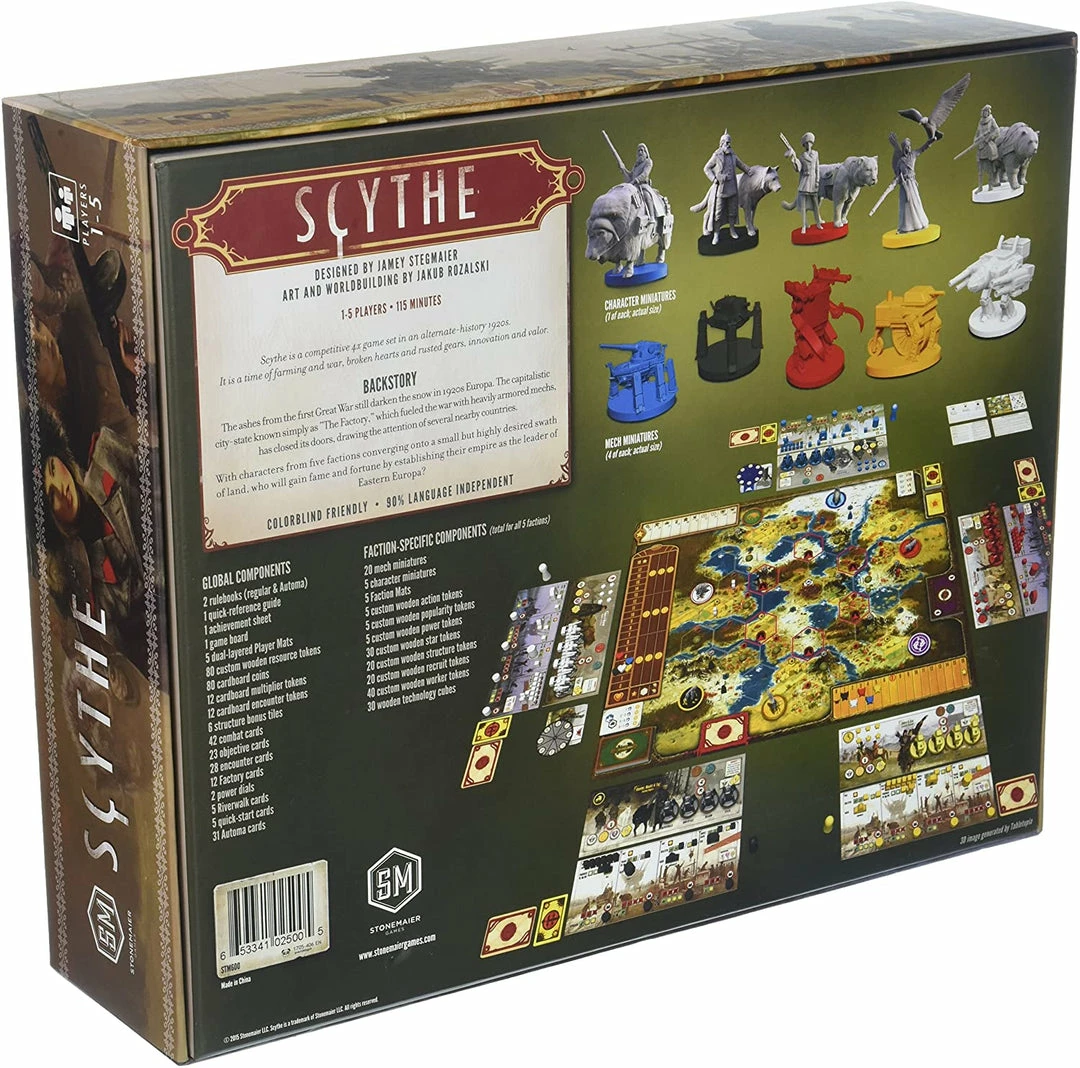 Stonemaier Games Board Games Scythe 4 Stonemaier Games Board Games Scythe