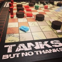 Tin Robot Games Tanks, But No Thanks! Board Games