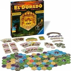 Ravensburger Board Games The Quest For El Dorado, Heroes And Hexes Expansion