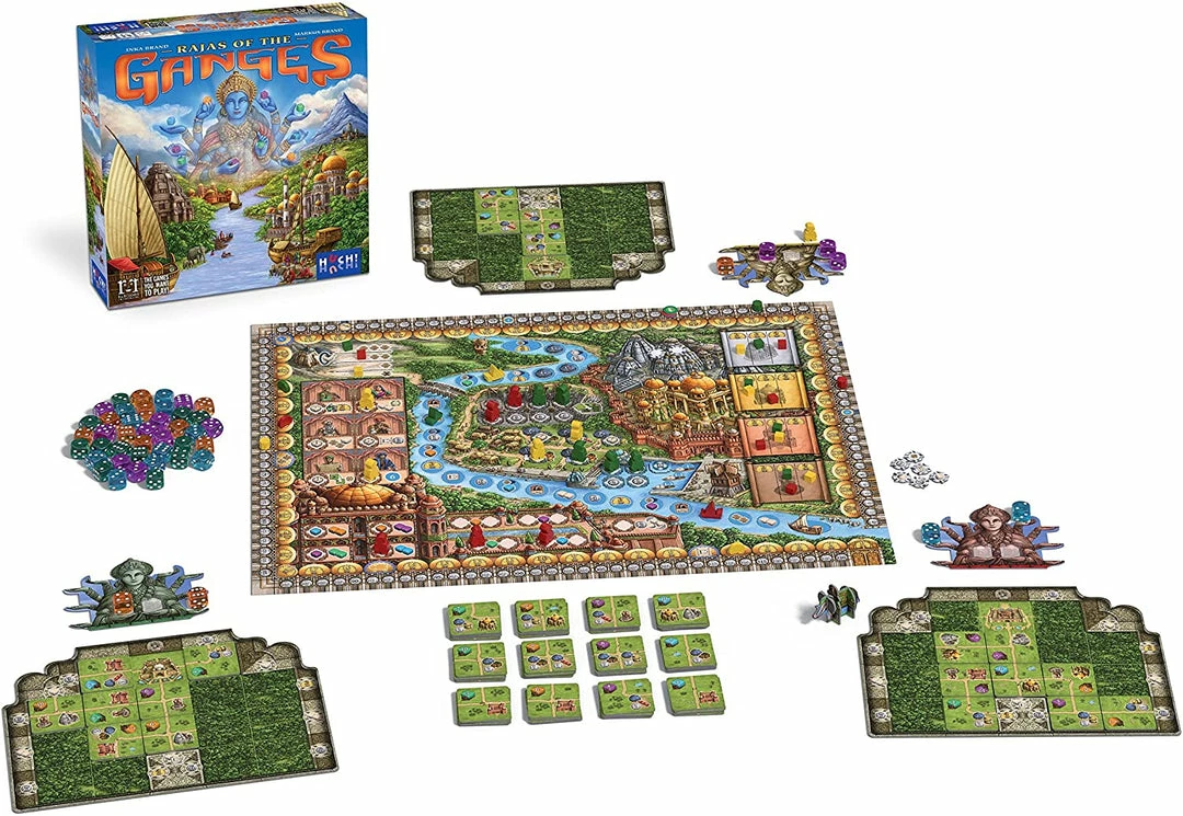Huch! Rajas Of The Ganges Board Games 4 Huch! Rajas Of The Ganges Board Games