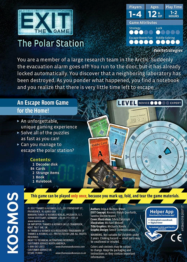 Kosmos Exit: The Polar Station Board Games 4 Kosmos Exit: The Polar Station Board Games