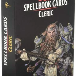 Gale Force 9 Role-Playing Games Dungeons And Dragons RPG: Spellbook Cards - Cleric Deck (149 Cards)