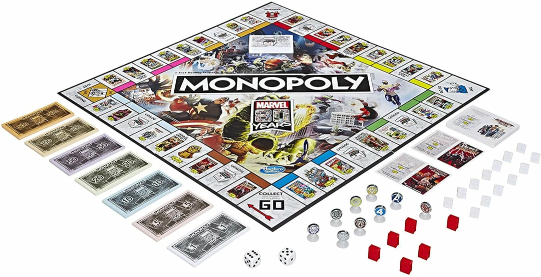 Hasbro Monopoly: Marvel 80th Anniversary Collector Edition 4 Hasbro Monopoly: Marvel 80th Anniversary Collector Edition
