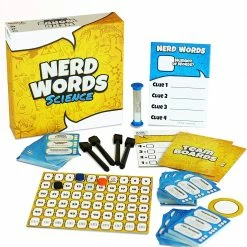 Genius Games Nerd Words: Science! Board Games