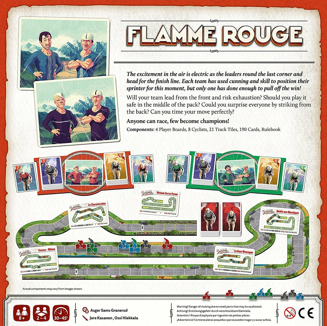 Stronghold Games Flamme Rouge Board Games 4 Stronghold Games Flamme Rouge Board Games