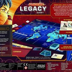 Z-Man Games Board Games Pandemic: Legacy Season 1 - Blue