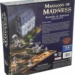 Fantasy Flight Games Board Games Mansions Of Madness 2nd Edition: Streets Of Arkham Expansion