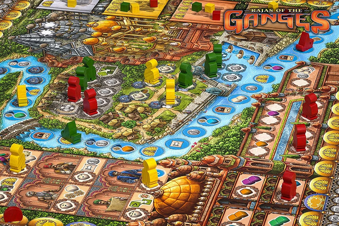 Huch! Rajas Of The Ganges Board Games 8 Huch! Rajas Of The Ganges Board Games