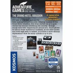 Kosmos Adventure Games: The Grand Hotel Abaddon Board Games